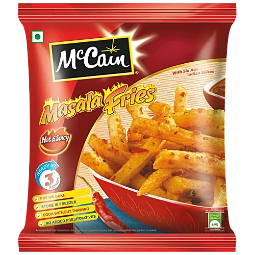 McCain Masala Fries - Hot & Spicy, 420 g